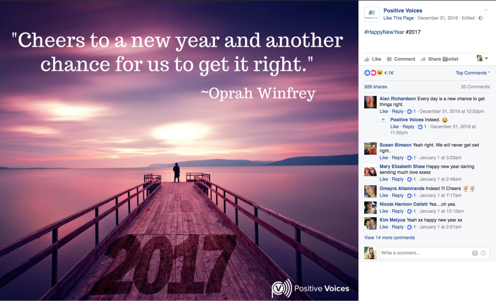 facebook quote, oprah winfrey