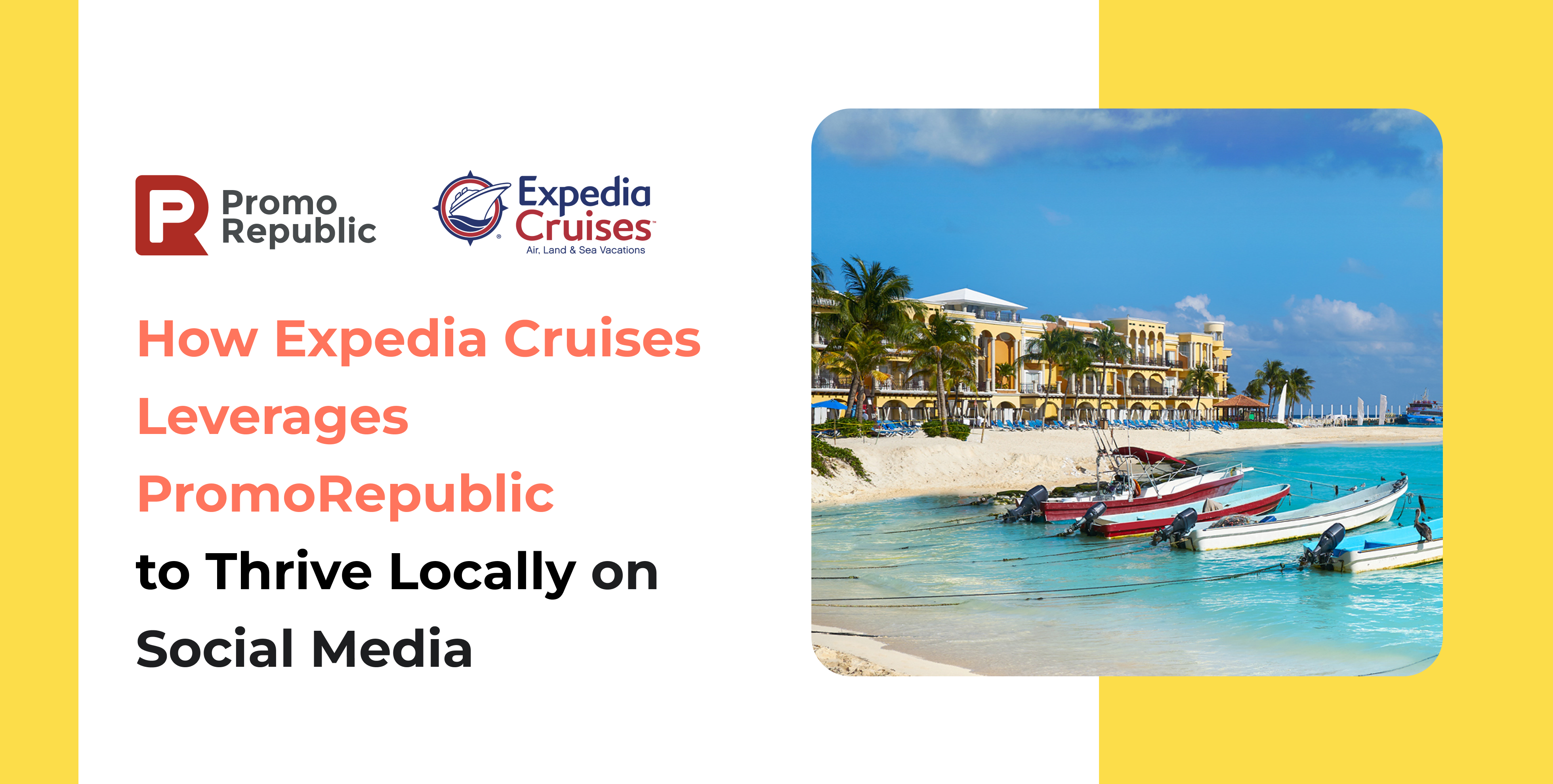 Expedia Cruises marketing social ads
