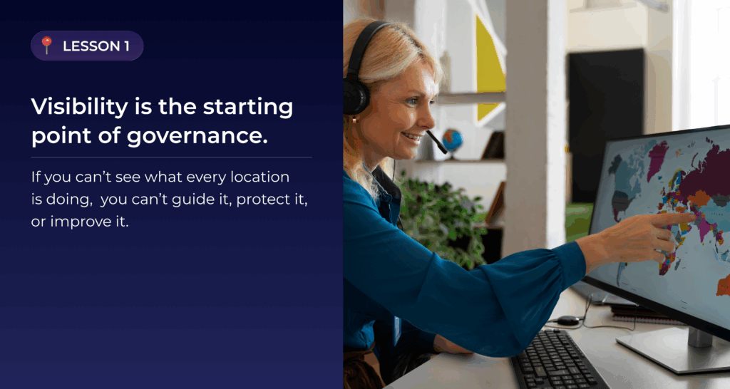 Visibility for multi-location brands