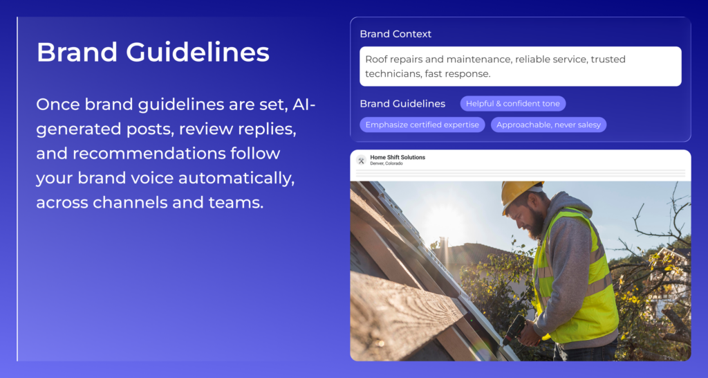 Brand guidelines for AI